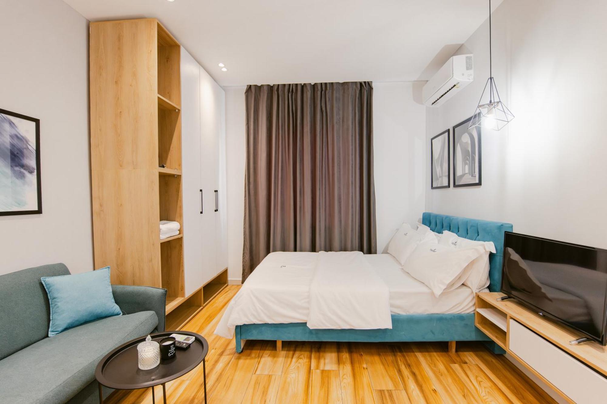 Durres Str Modern Apartments - The Nest Tirana Kültér fotó