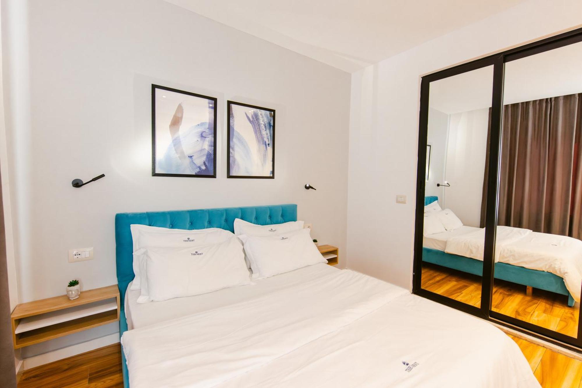 Durres Str Modern Apartments - The Nest Tirana Kültér fotó